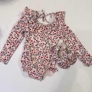 Konges Slöjd Girls Swimsuit and Shoes Set